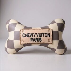 Pet Toy Bone Squeaky Plush Dog Bone